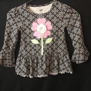 Kids Headquarters Girl’s Long Sleeves Top Sz 4